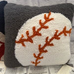 Pottery Barn Kids Baseball Pillow